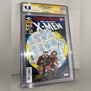 X-MEN #141 FACSIMILE EDITION VARIANT 2024 CGC SS 9.8 Signed by CHRIS CLAREMONT